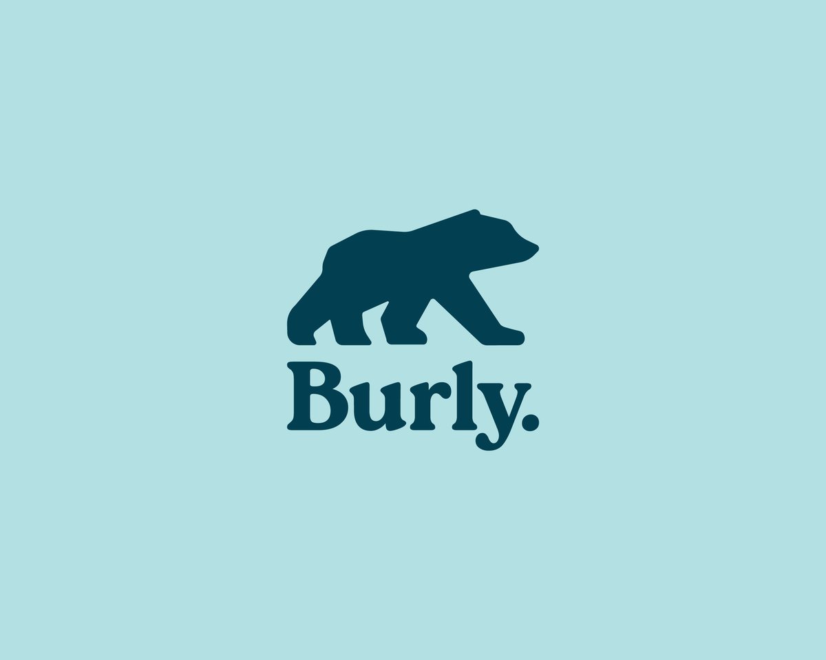 Stacked bear and wordmark