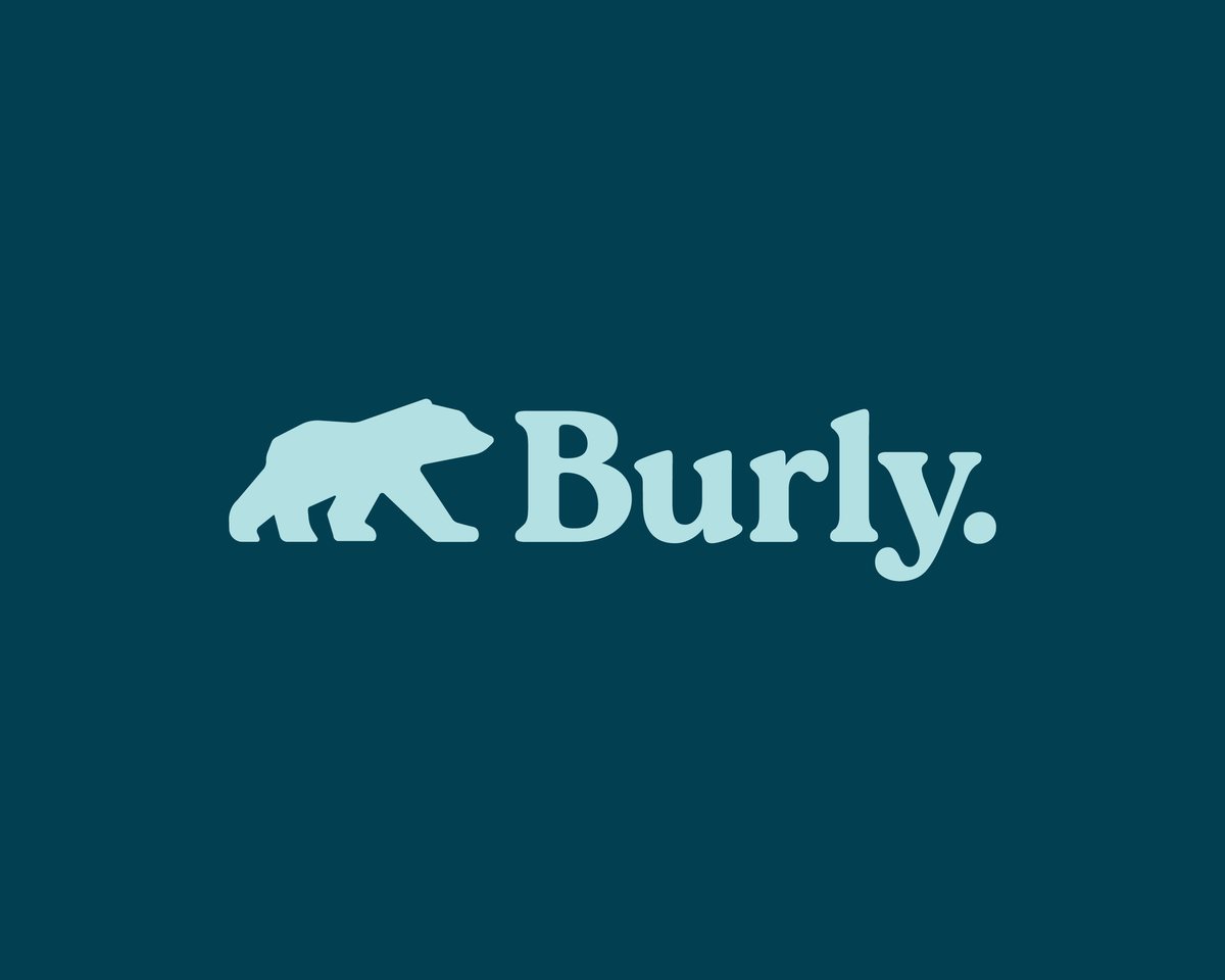 Horizontal bear and wordmark